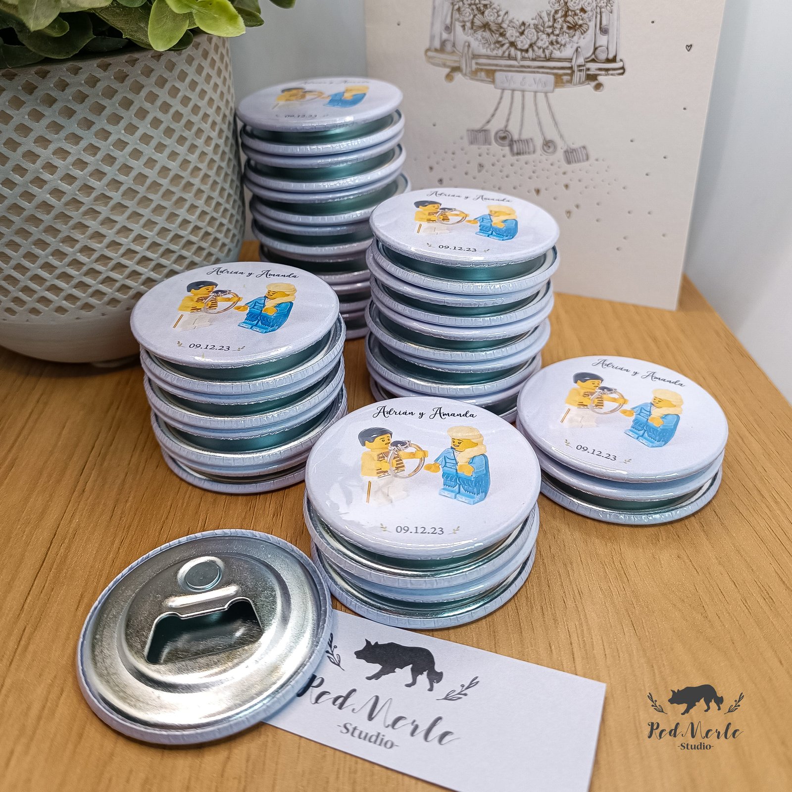 Chapas para Bodas - Diseños personalizados