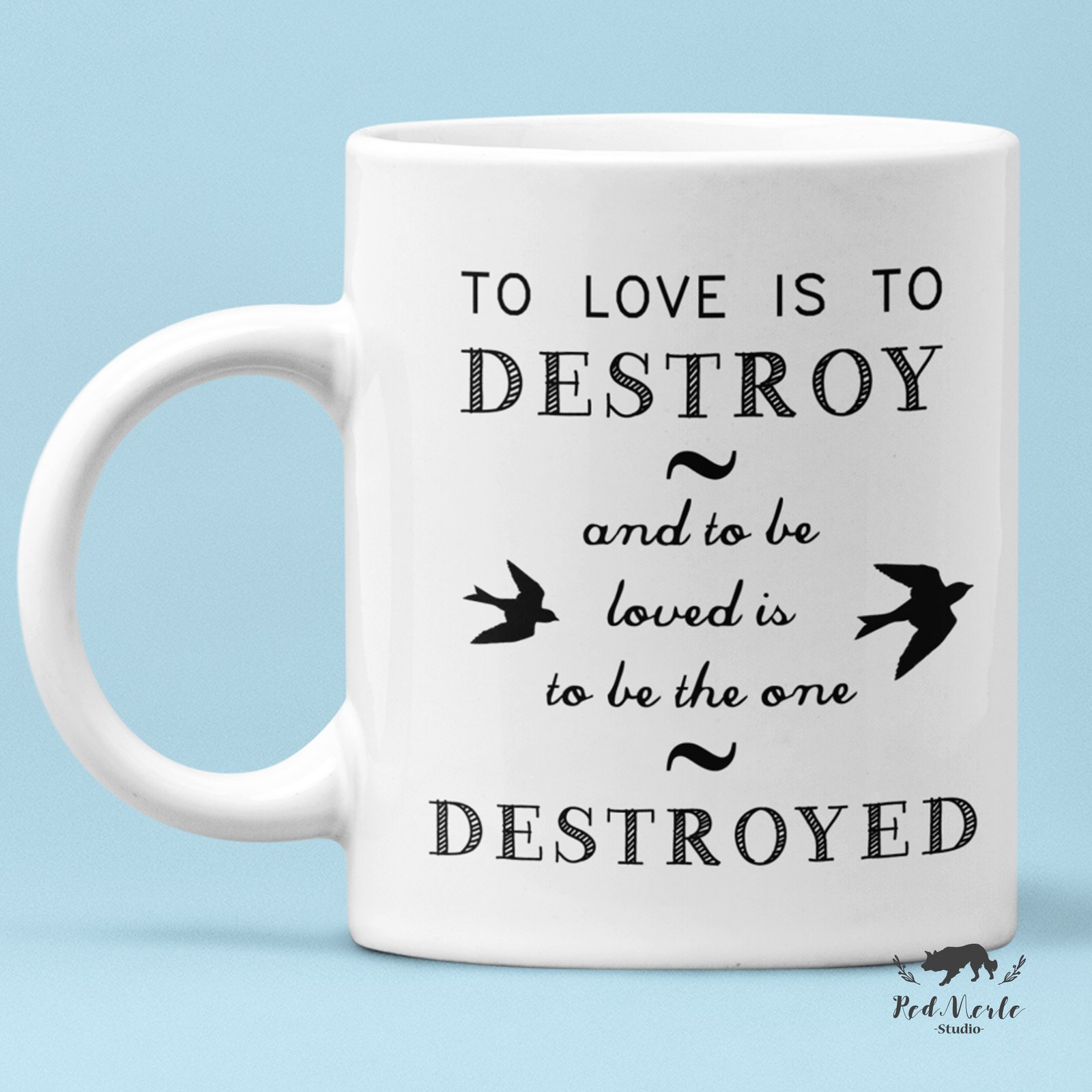 Taza Cazadores de Sombras - Amar es destruir